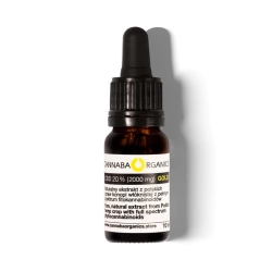 Olejek CBD 20% bez chlorofilu w buteleczce 10 ml