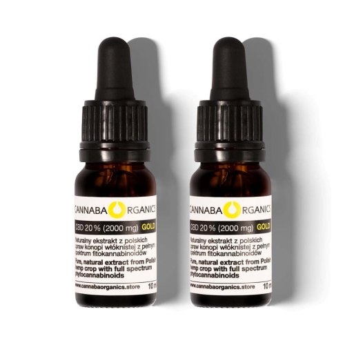 Olej 20% CBD (2000 mg/10 ml) bez chlorofilu