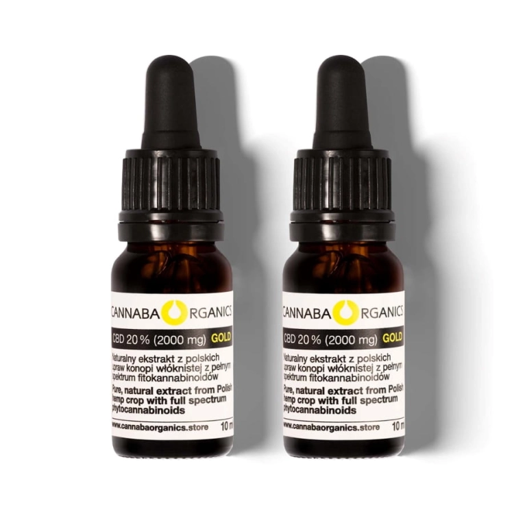 Olej 20% CBD (2000 mg/10 ml) bez chlorofilu