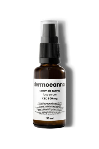 Dwufazowe serum do twarzy CBD 600 mg