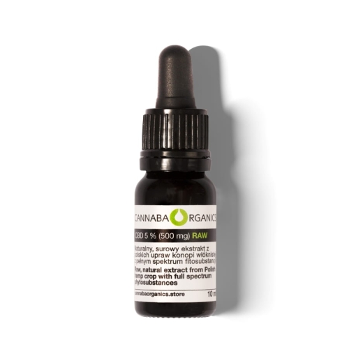 Olej 5% CBD (500 mg/10 ml) z chlorofilem