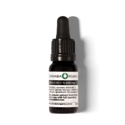 Olejek CBDA + CBD 5% surowy z chlorofilem w buteleczce 10 ml