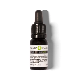 Olejek CBD 5% surowy z chlorofilem w buteleczce 10 ml