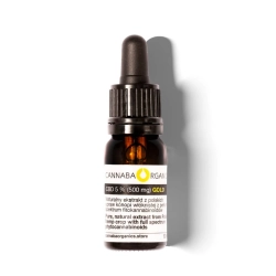 Olejek CBD 5% bez chlorofilu w buteleczce 10 ml