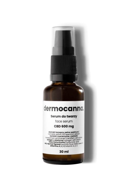 Dwufazowe serum do twarzy CBD 600 mg