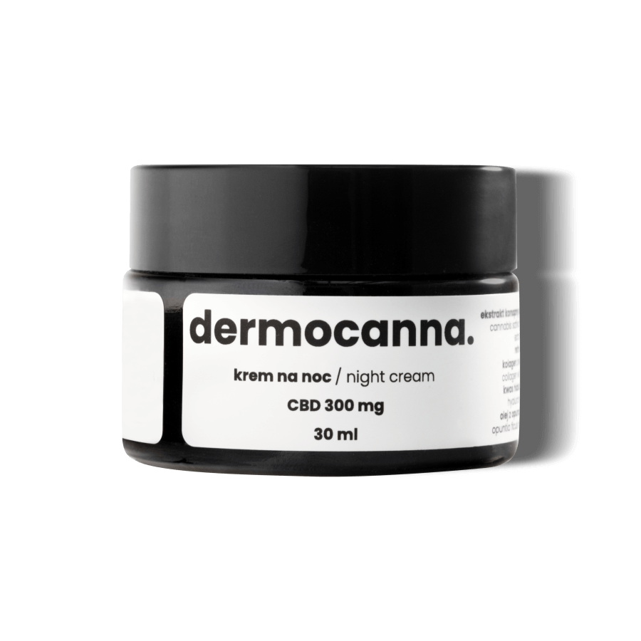 Krem CBD 300 mg do twarzy na noc / 30 ml